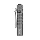 Olight i5R EOS Rechargeable Flashlight - 350 Max Lumens, Double Helix Knurling, Anodizxed Aluminum, Gunmetal Gray