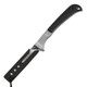 Hogue Extrak Scalpel Blade Knife - 2.5" Replaceable 440C Blade, Stainless Steel Frame, Black G10 Scales, Nylon Blade Guard  - 35876