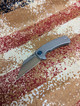 B'yondEDC Limited Edition Wharning Folding Knife - 3.0" M390 Wharncliffe Blade, Titanium Handles