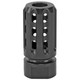 Manticore Arms NightBrake Compensator - Black Finish, Fits 14X1 LH Threads, Features Single Detent Notch