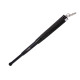 Cold Steel 12" Expanable Steel Baton - 12" Overall Length Expanded, Black