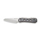 We Knife Company Vision R Superlock Folding Knife - 3.54" CPM-20CV Bead Blast Reverse Tanto Blade, Tiger Stripe Flamed Titanium Handles - WE21031-6