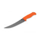 Benchmade Hunt Meatcrafter Fixed Blade Knife - 6.08" CPM-154 Trailing Point, Orange Santoprene Handles, Boltaron Sheath - 15500