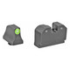 XS Sights R3D Night Sights Green - FITS Glock Suppressor Height 17,19,22-24,26,27,31-36,38