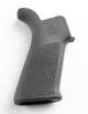 Hogue AR-15 / M16 OverMolded Rubber Beavertail Grip - Slate Grey