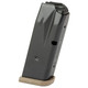 Canik USA MC9 Magazine - 9MM, 10 Round Capacity, Fits Canik MC9, Includes Black Finger Extension and Flush Baseplate, Flat Dark Earth