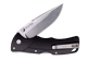Cold Steel Verdict Folding Knife - 3" 4116 Stonewashed Spear Point Blade, Black GFN Handles - FL-C3SPSS