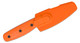 Ontario 6200 SPL Pack Knife - 3.9" CPM-MagnaCut Satin Drop Point Blade, Orange G10 Handle, Molded Plastic Sheath