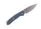 CJRB Cutlery Pyrite Folding Knife - 3.11" AR-RPM9 Stonewashed Drop Point Blade, Gray G10 Handles - J1925-GY