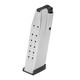 Springfield Hellcat Pro 15 Round 9MM Magazine - Fits Hellcat Pro, Silver Stainless Steel Body with Black Base Plate