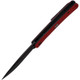 Finch Knife Co HALO Flipper Knife - 3.1" 14C28N Black Clip Point Blade, Red and Black G10 Handles - HO004001