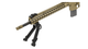 UTG Rubber Armored Full Metal QD Bipod - 6.0"- 8.5" Center Height, QD Picatinny Attachment