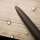 Rite in the Rain All-Weather FDE Metal Clicker Pen - FDE Metal Body, Black Ink