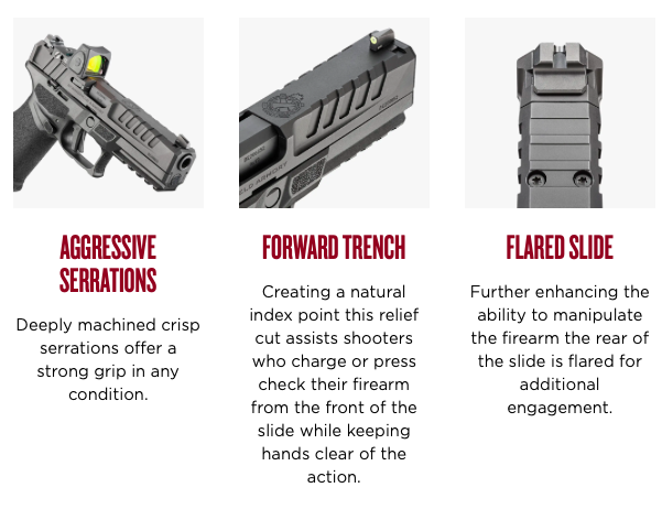 Pistolet Springfield Armory Echelon 3-Dot Tritium - 9x19mm