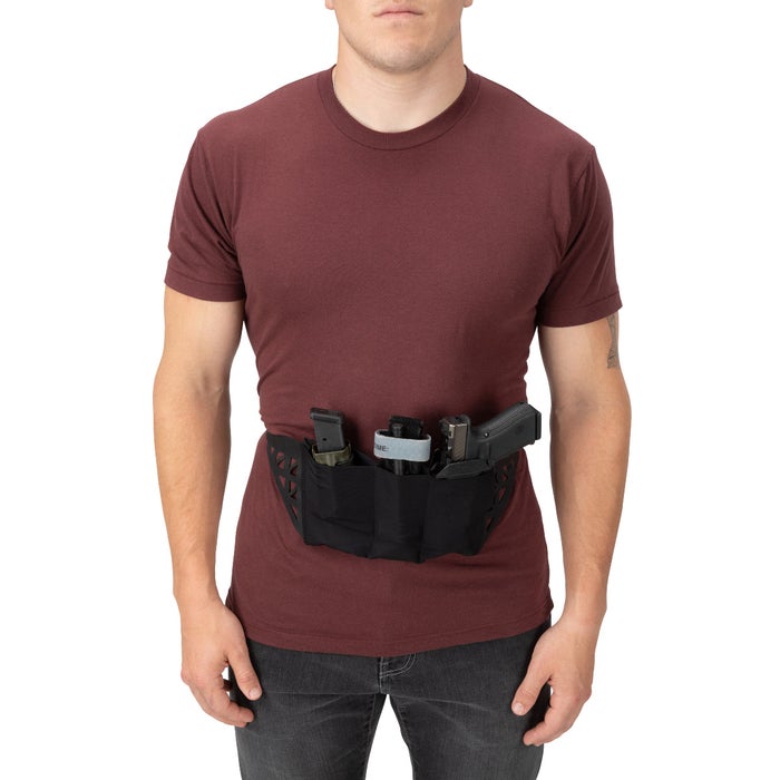 Tactical Belly Band Gun Holster Concealed Carry Waist Band Pistol Holder  Military Army Invisible Elastic Waistband Holster Tw