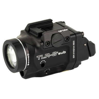 Lampe Tactique Streamlight TLR-8 SUB – Noir, Pour Rail Court 1913, Neuve