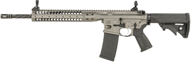 LWRC IC-SPR Rifle (5.56 NATO)Tungsten Gray Short Stroke Gas Piston AR ...