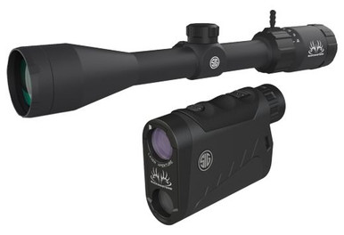 Sig Sauer Buckmasters 3-9X50mm BDC Riflescope w/Buckmasters LRF 1500 ...