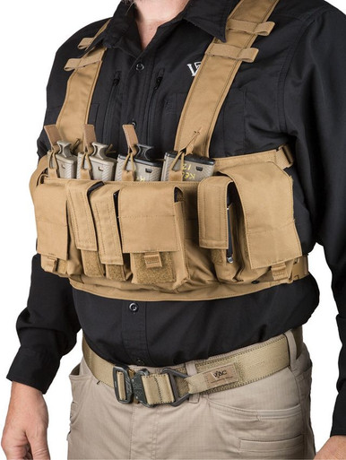 Viking Tactics VTAC Assault Chest Rig - Coyote Brown