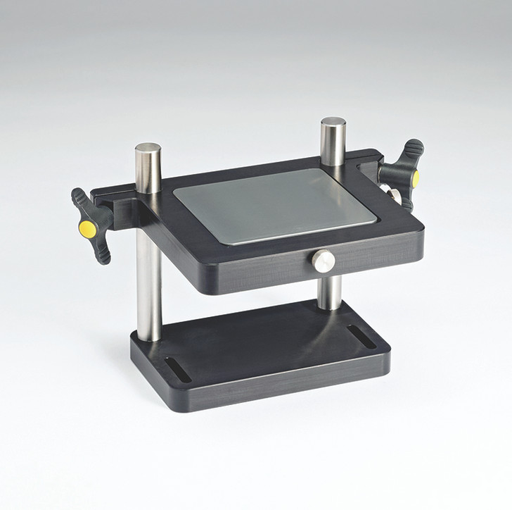 Adjustable Base Table for use with fixtures requiring table heights between 1.5” and 5”