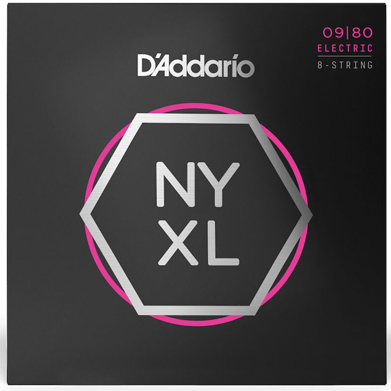 D'Addario NYXL Electric Guitar Strings NYXL0980 8-String Super Light 9-80