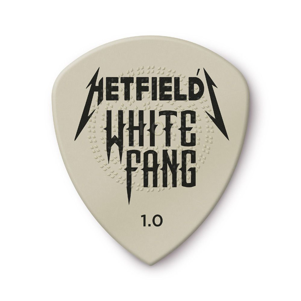 Dunlop PH122P100 James Hetfield's White Fang Custom Flow Guitar Picks 1.0 mm 6 Pack