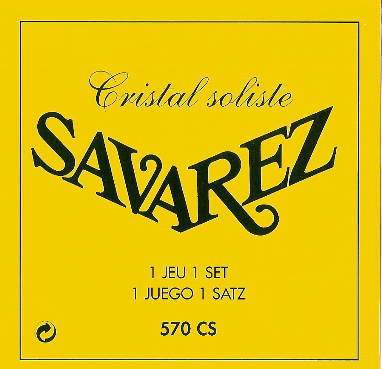 Savarez 520 R Red Traditional Classical Guitar Strings, High Tension