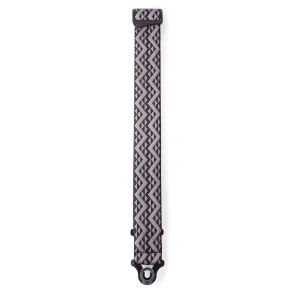 D'Addario Auto Lock Guitar Strap Black Geometric Padded