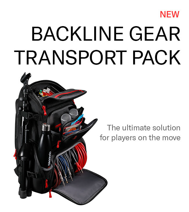 D'Addario Backline Gear Transport Pack