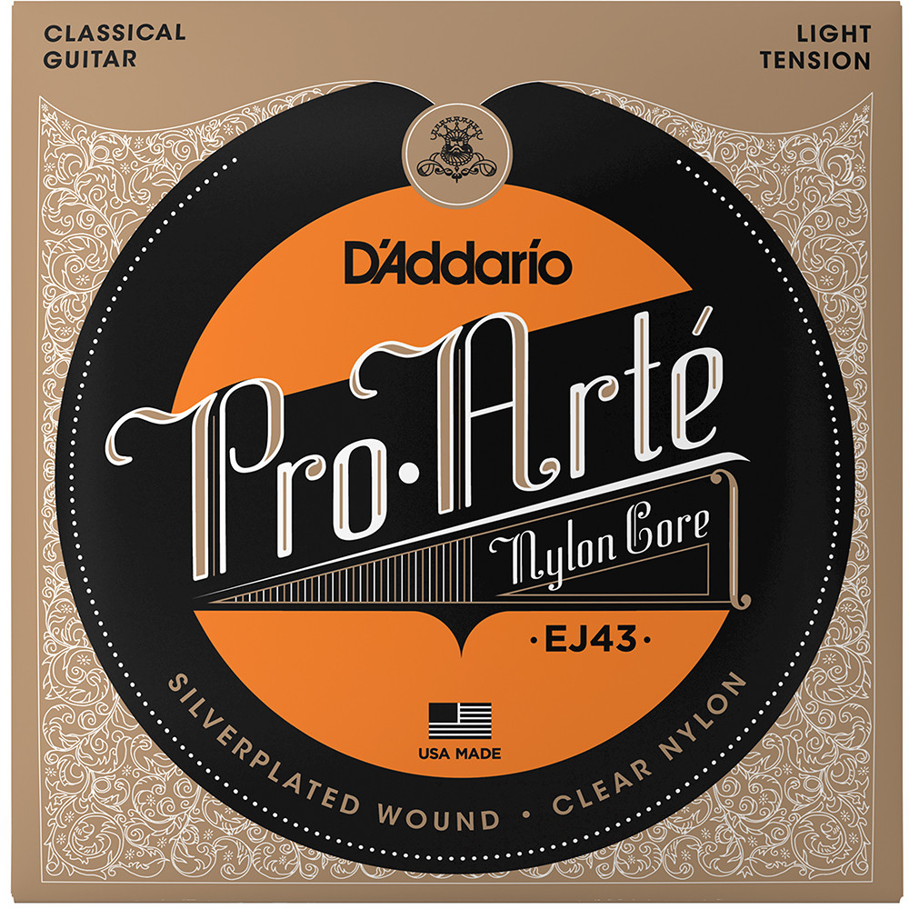 D'Addario EJ Pro Arte Nylon Classical Guitar Strings EJ43 Light 27.542