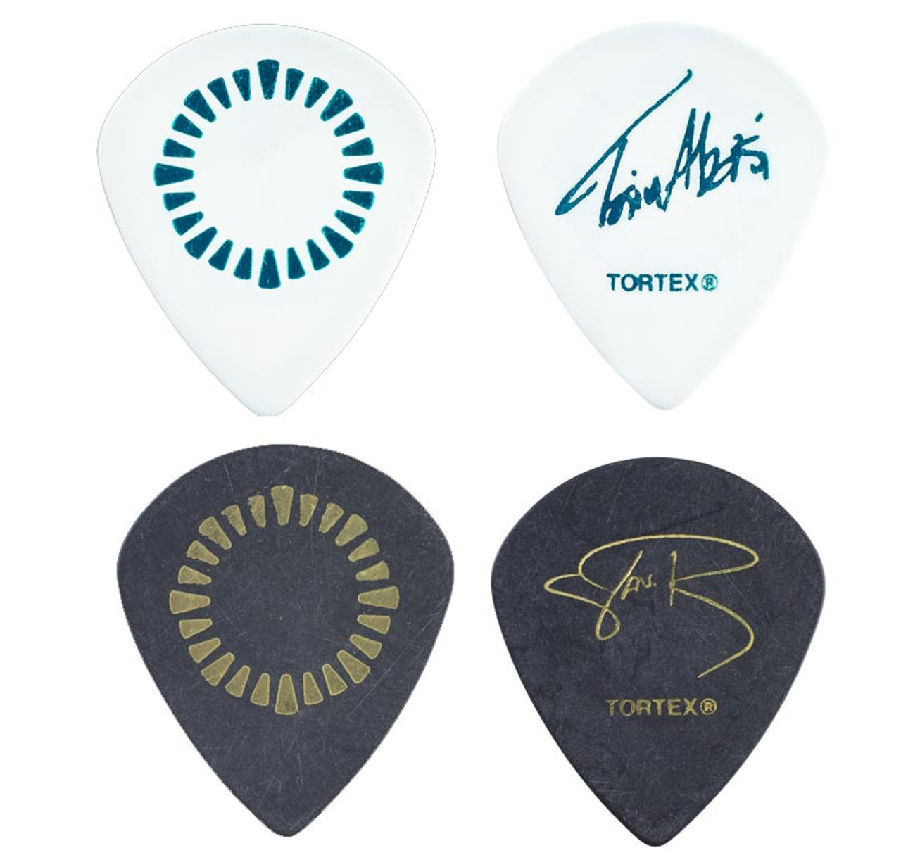 Dunlop Animals as Leaders Tortex Jazz III XL Guitar Picks AAL Jz III White  .60mm Tosin Abasi 36 Refill Bag