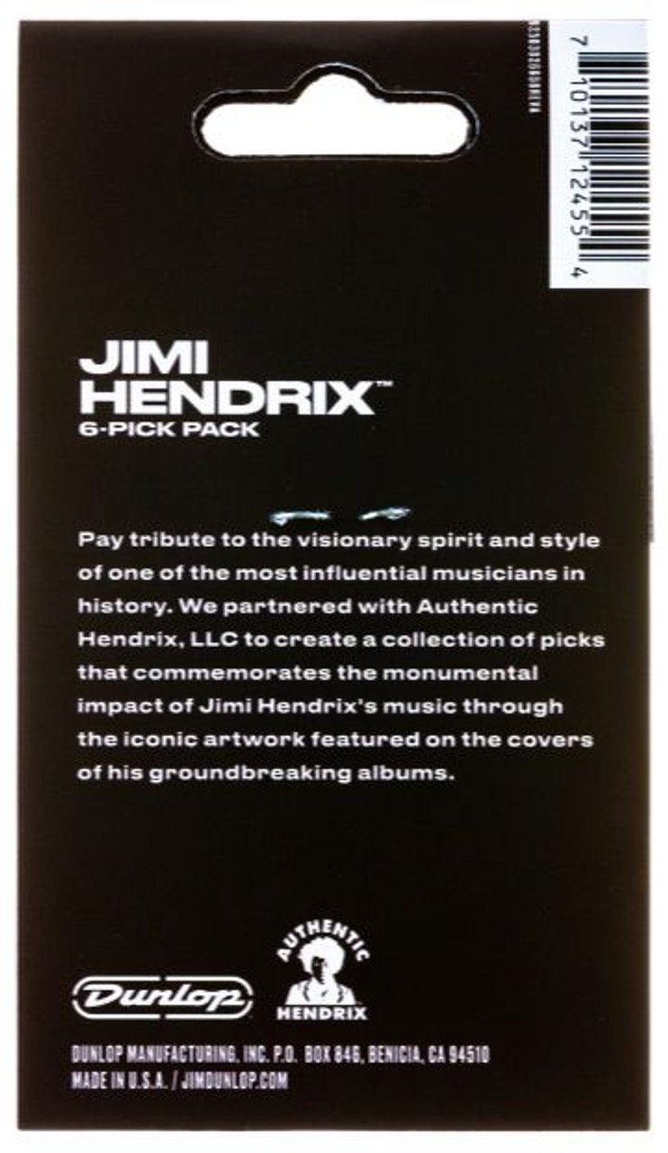 Dunlop JHP03H Jimi Hendrix Electric Ladyland Picks Heavy - 6