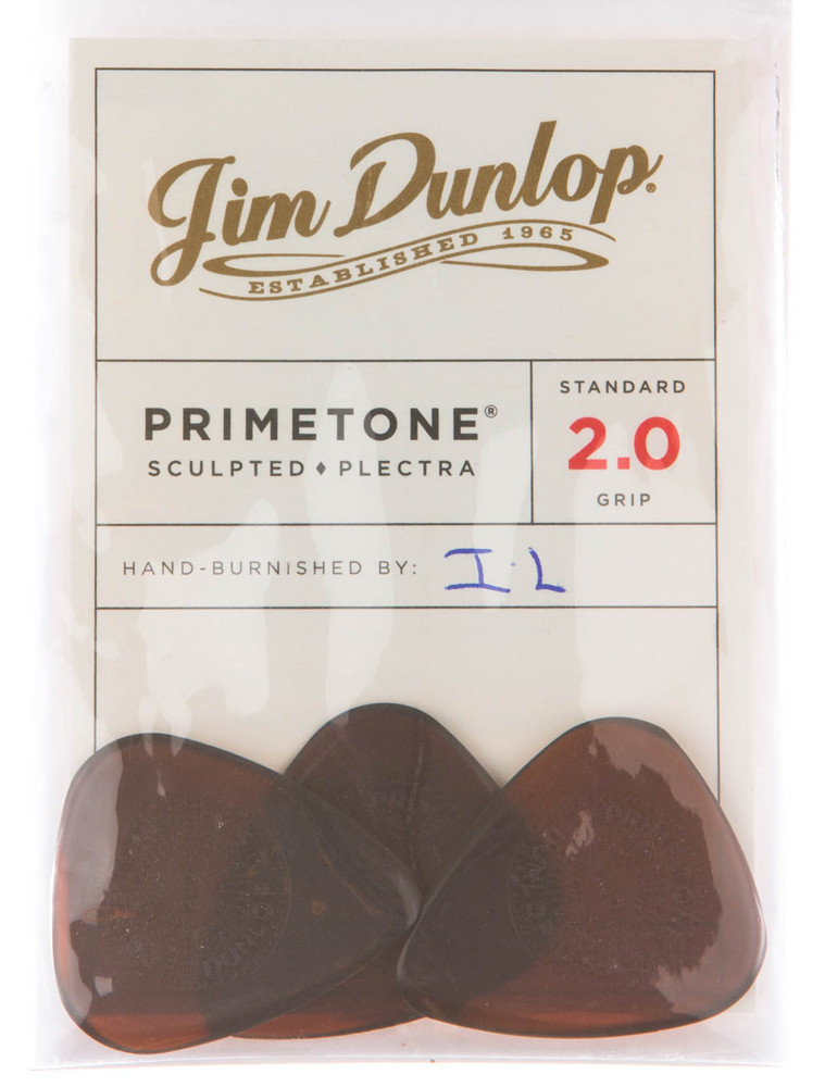 Médiators Dunlop Primetone STANDARD 1.30mm | 3 Pièces, Bords Sculptés, Surface Grip, Matériau Ultex - 5