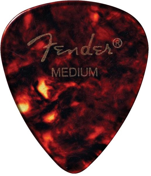 ドラゴントマト　Fender aco Fender 351-800 Shell Medium Guitar Pick 12-Pack