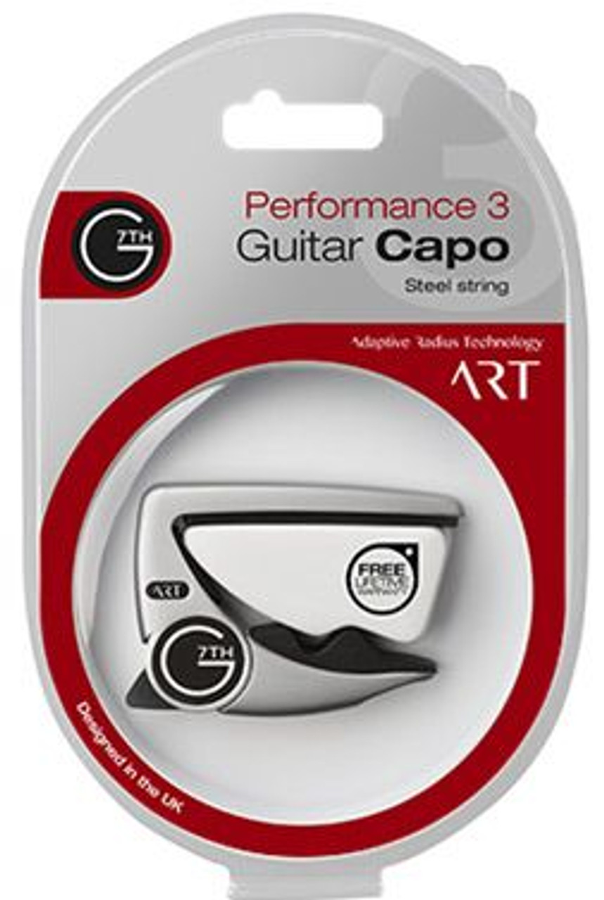 G7th Performance 3 ART Capo Silver ギターカポ - ギター