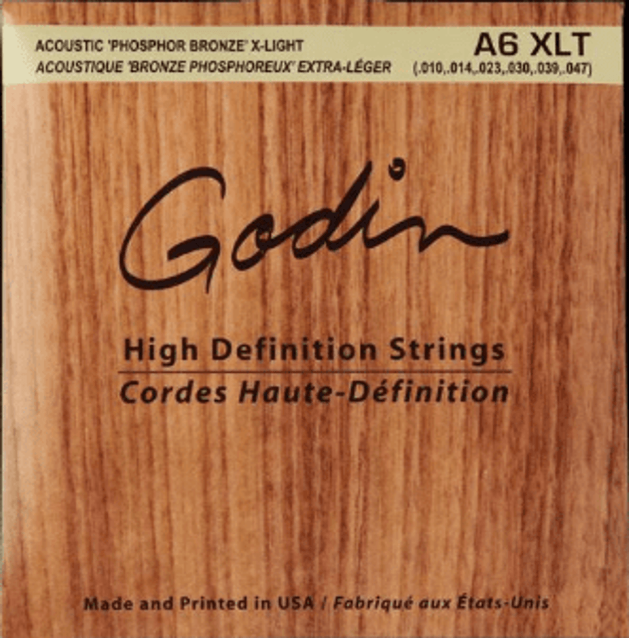 best guitar strings for godin a6 ultra