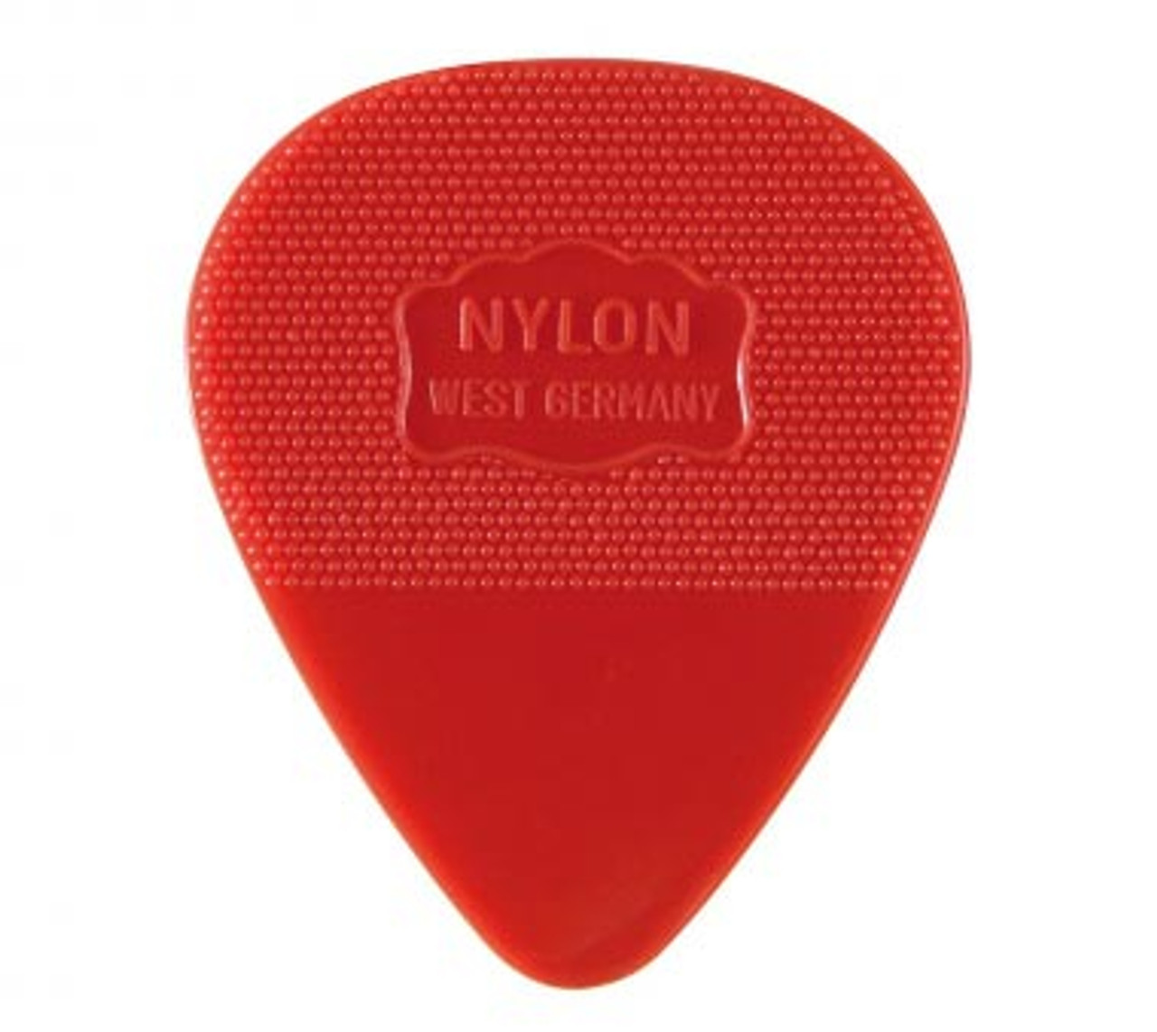 Herdim Standard Nylon Guitar Pick - U2's The Edge Favorite Pick 112 Red .87  mm