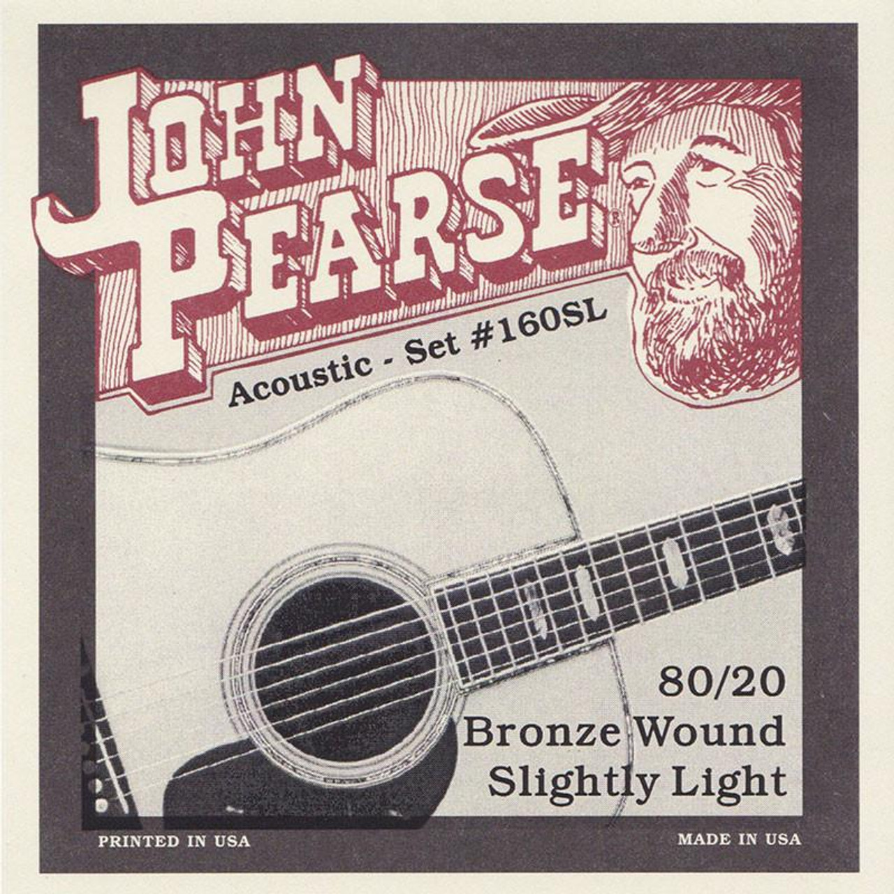 john pearse slightly light strings