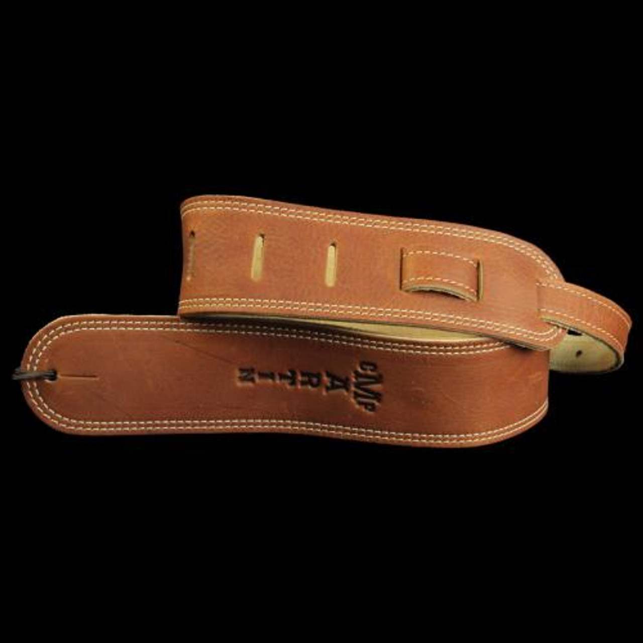 CF Martin Ball Glove Premium Leather Guitar Strap 18A0012 Brown