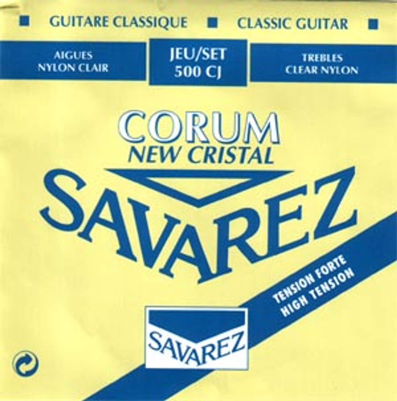 SAVAREZ 即決◆新品◆送料無料SAVAREZ 500CRJ×1 Mixed tension(Trebles:Normal,Basses:High) CORUM/NEW CRISTAL Classical Guitar/メール便