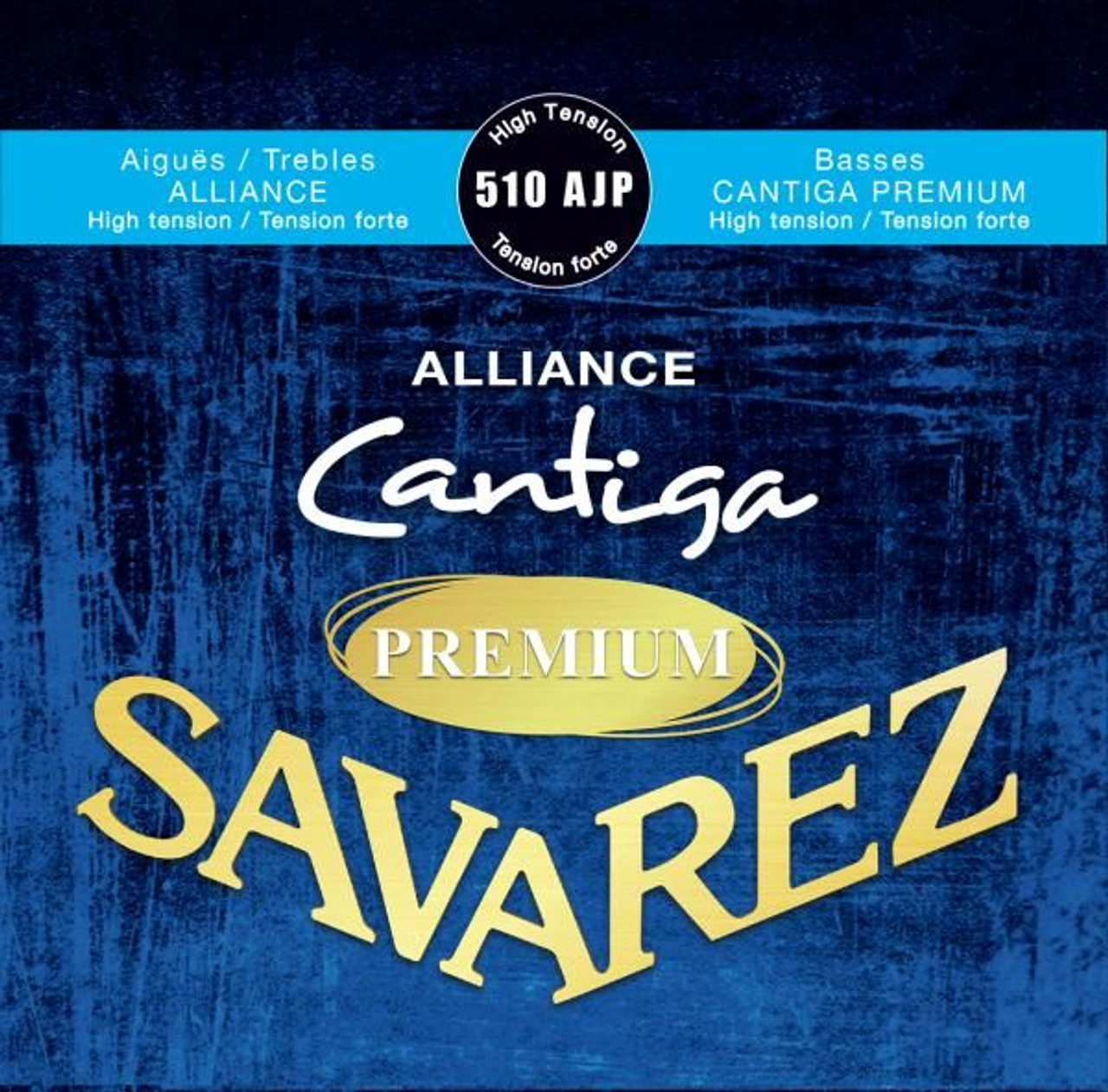 SAVAREZ サバレス 弦 SAVAREZ 510 AJ HIGH TENSION Alliance＆Cantiga クラシックギター弦 アリアンス カンティーガ 510AJ