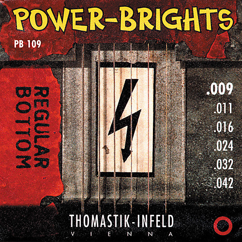 ThomastikInfeld Power Bright Regular Bottom Electric Guitar Strings