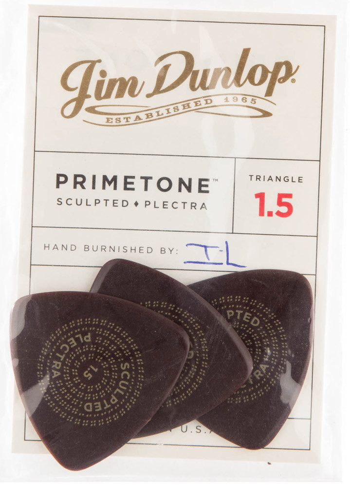 Médiators Dunlop Primetone STANDARD 1.30mm | 3 Pièces, Bords Sculptés, Surface Grip, Matériau Ultex - 2