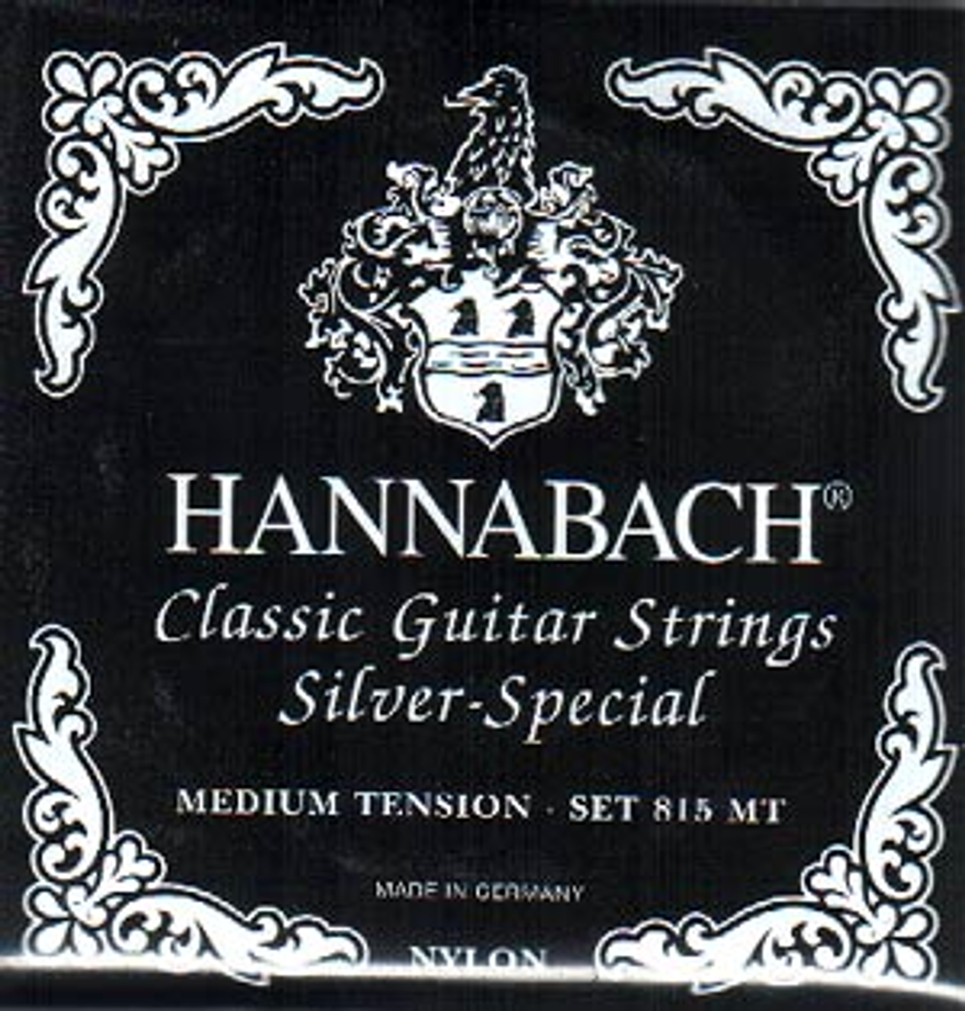 Hannabach 815 SilverSpecial Classical Guitar Strings Medium Tension