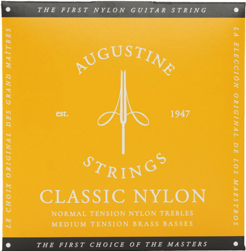Augustine Classic Gold Nylon Classical Guitar Strings Medium Tension