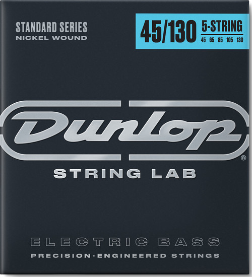 JIM DUNLOP Bass-Saiten – Super Bright Medium, 45-125, 5 Saiten