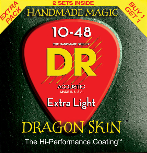 dr dragon skin acoustic strings