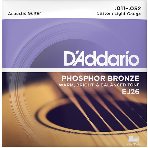 DAddario Acoustic Strings 10 Pack|Strings and Beyond