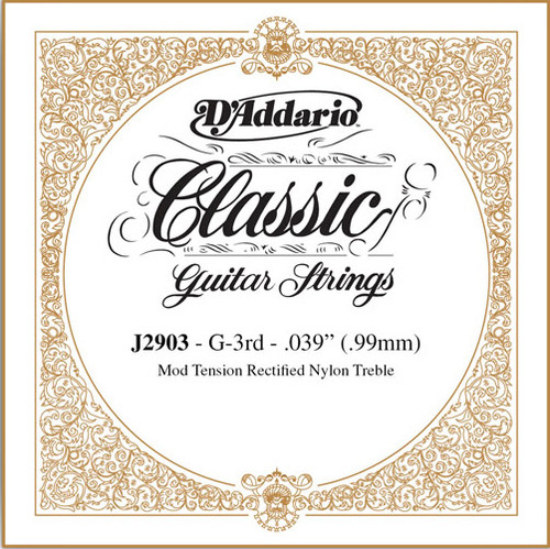 D'Addario EJ29 Pro Arte Rectified Nylon Classical Guitar Strings Moderate  Tension