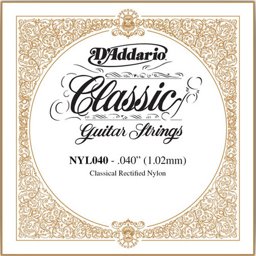 D'Addario Classical Guitar Single Strings - Classics Trebles